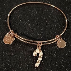 Alex and Ani Candy Cane Bracelet